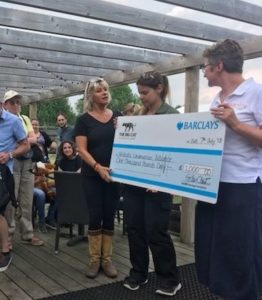 WildCats Conservation Alliance receives a giant cheque