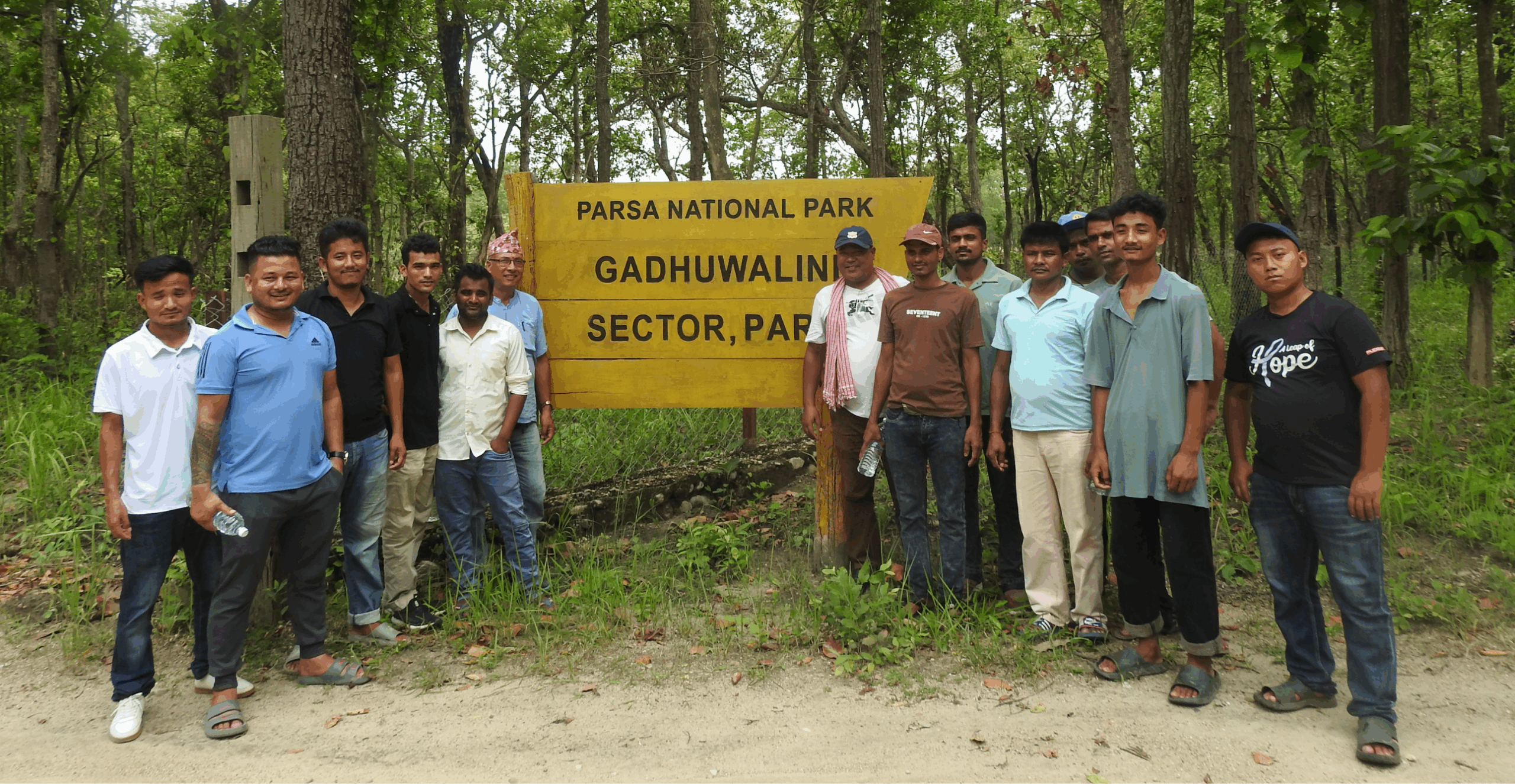 Bagh Mitra group photo after field demonstration