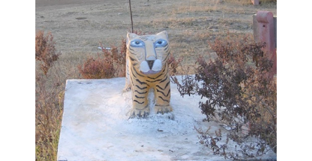 A Waghoba statu - photo from the paper